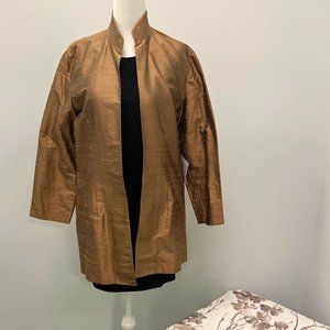 Jane Porter - Cocktail Jacket. Handmade 100% Silk (L)